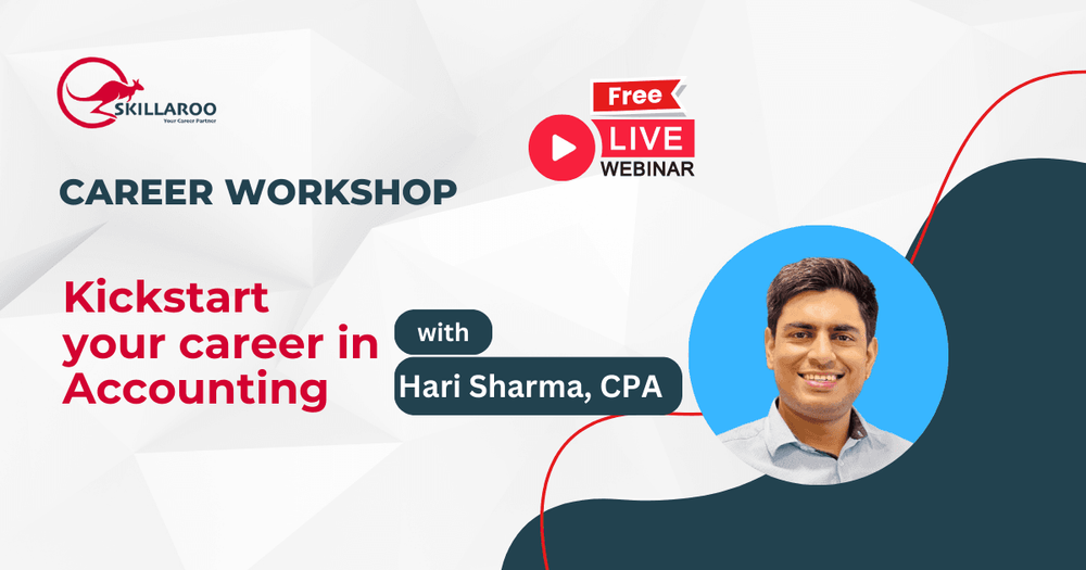 Kickstart your career in Accounting Workshop by Hari sharma